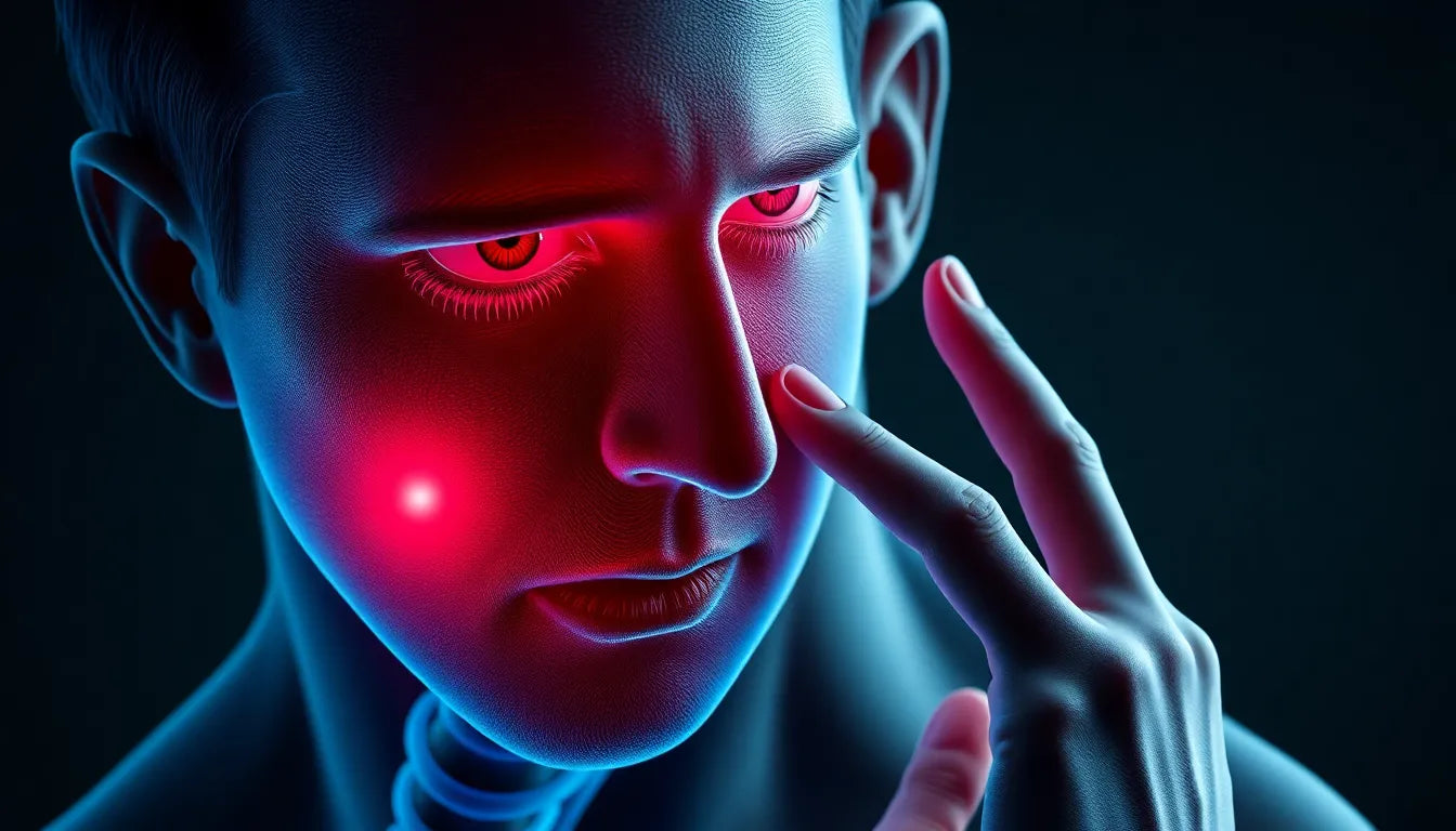 Ontdek de verborgen verbanden tussen keelpijn, hoofdpijn en nekpijn - Illustration