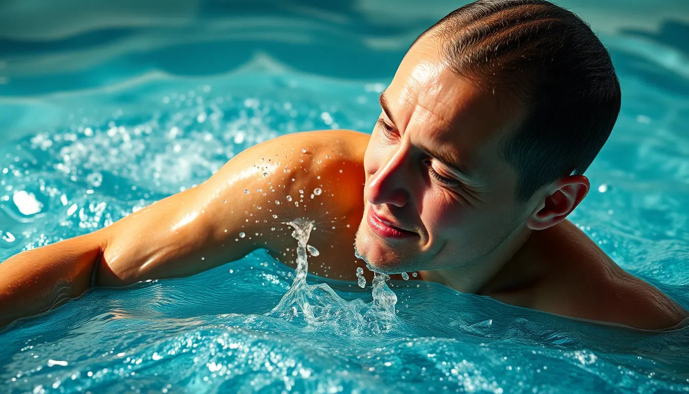 Zwemmen: de zachte weg naar verlichting van lage rugpijn - Illustration