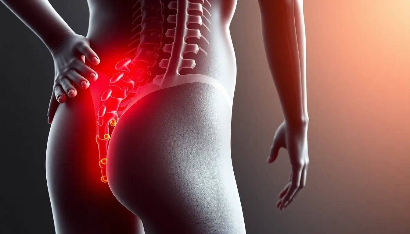 Ontsnap aan de pijn: verlichting voor je onderrug en benen bij liggen - Illustration