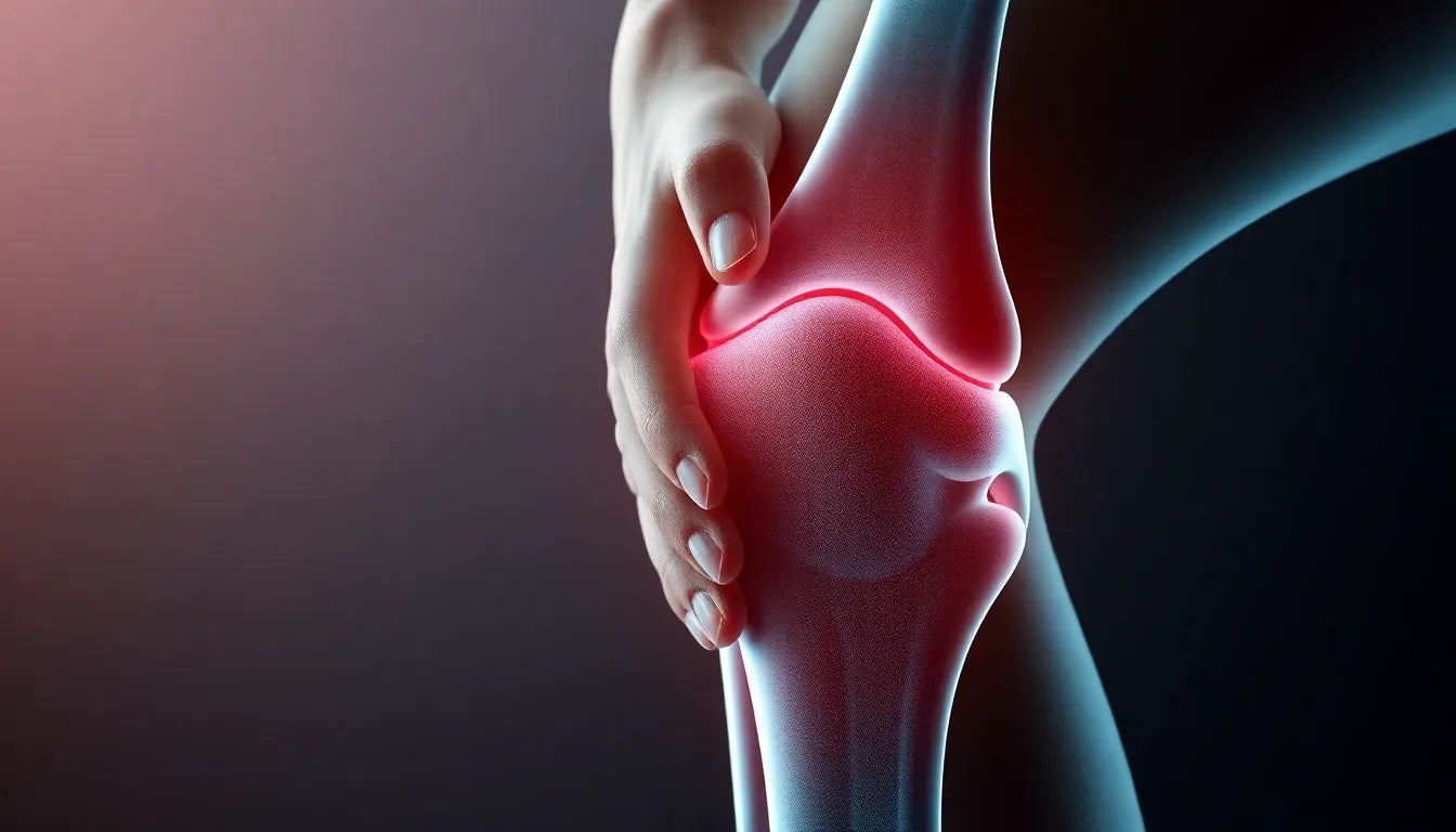 Wakker liggen van kniepijn? Ontdek de oplossing voor een pijnvrije nacht - Illustration