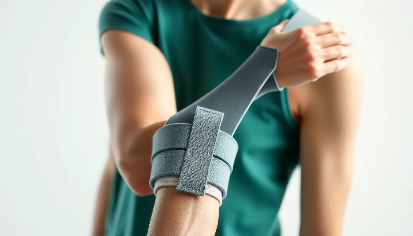 Ontdek de kracht van attelle de poignet voor pijnvrij herstel - Illustration