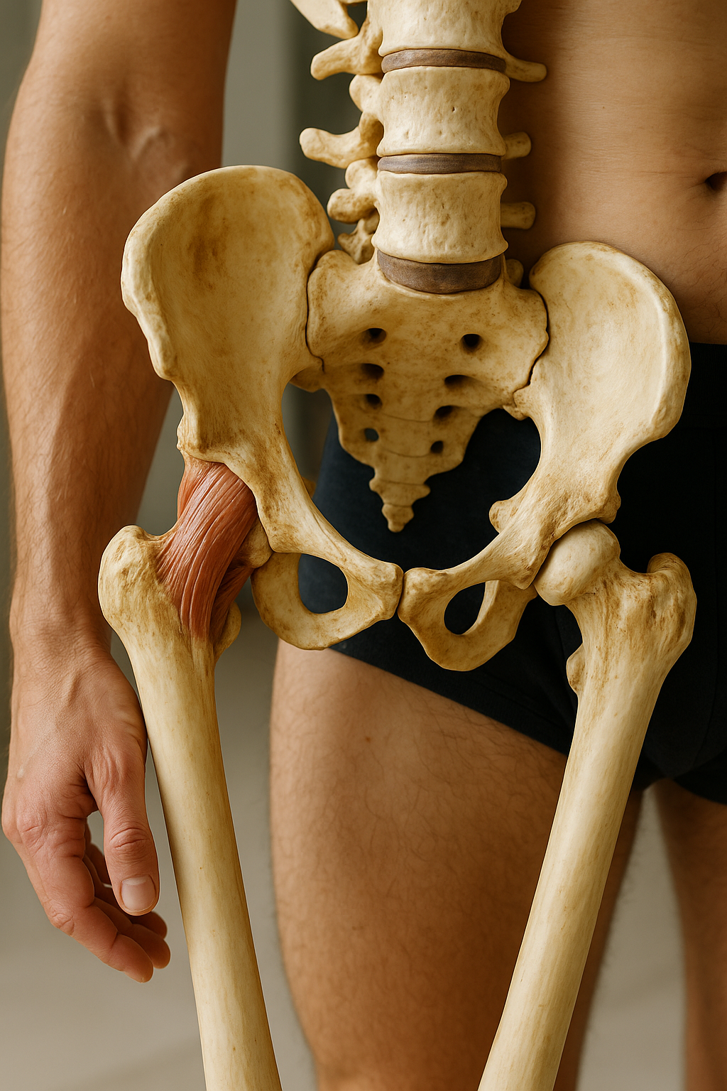 De verborgen kracht van je heup: ontdek de anatomie hanche - Illustration