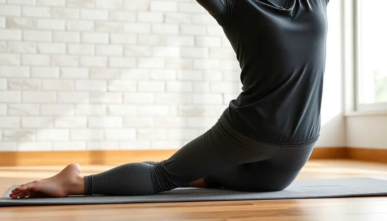 Oefenlezer ontdekt verlichting: de beste udstrækningsøvelser til lænden - Illustration