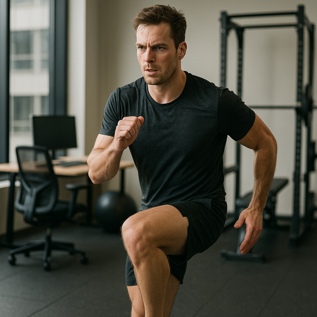 Verander je werkplek met hiit training: de ultieme gids voor kantoormensen - Illustration