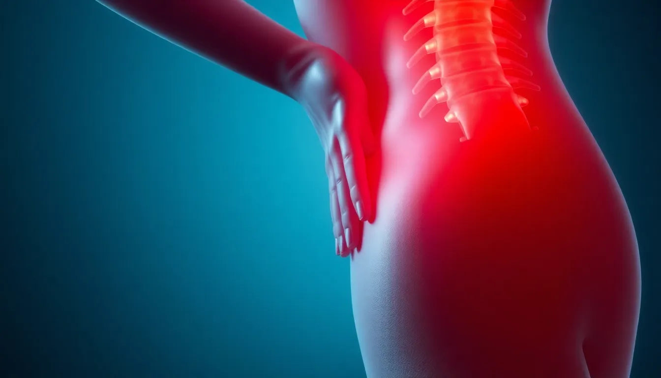 Pijn aan de rechterkant van je rug bij hoesten? Ontdek de oorzaken en oplossingen! - Illustration