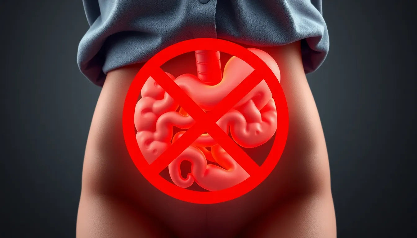 Hernie discale et troubles intestinaux: ontdek de verborgen link en oplossingen - Illustration