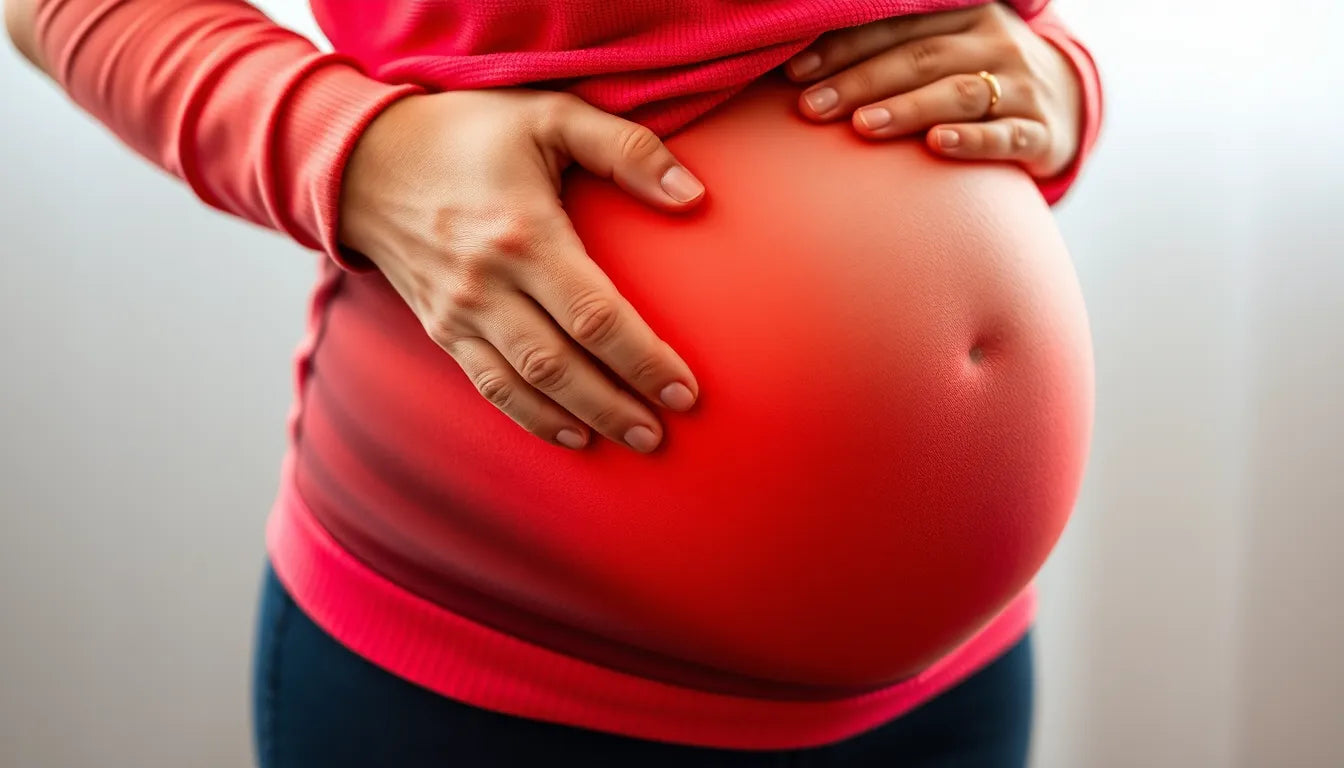 Zeg vaarwel tegen rugpijn tijdens je zwangerschap - Illustration