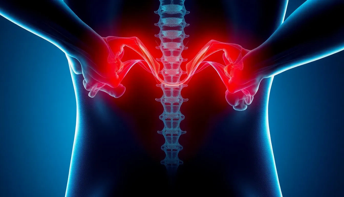 Verlicht de pijn: ontdek de oorzaken en oplossingen voor smerter i ryggen lænden - Illustration