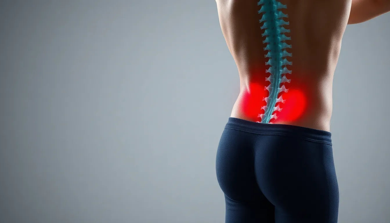 Ontdek de beste oefeningen voor sciatica met oefenlezer om zittend pijn te verlichten - Illustration