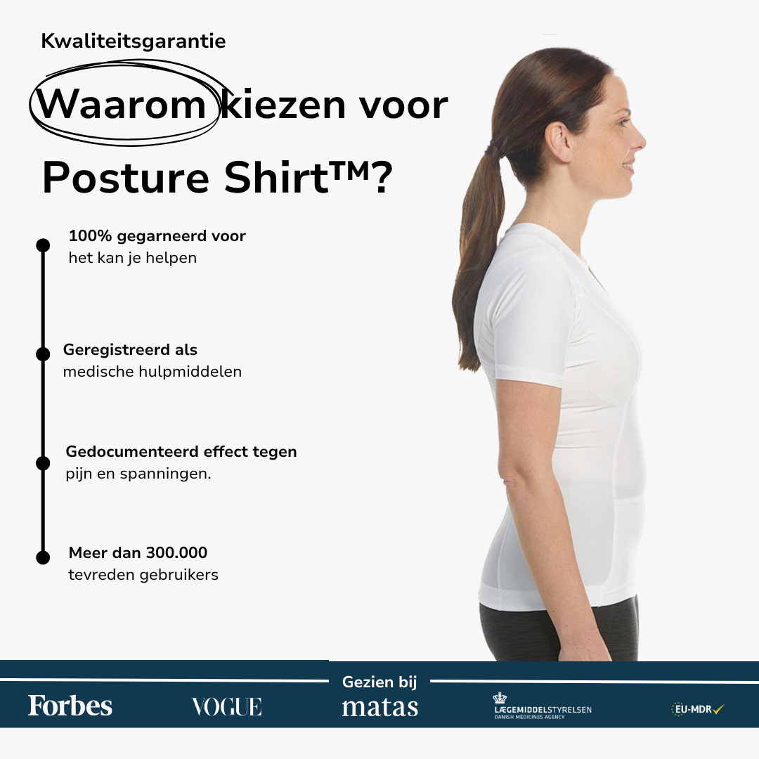 Women's Posture Shirt™ - Blanc