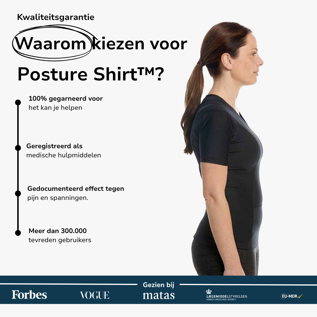 Women's Posture Shirt™ Zipper - Noir