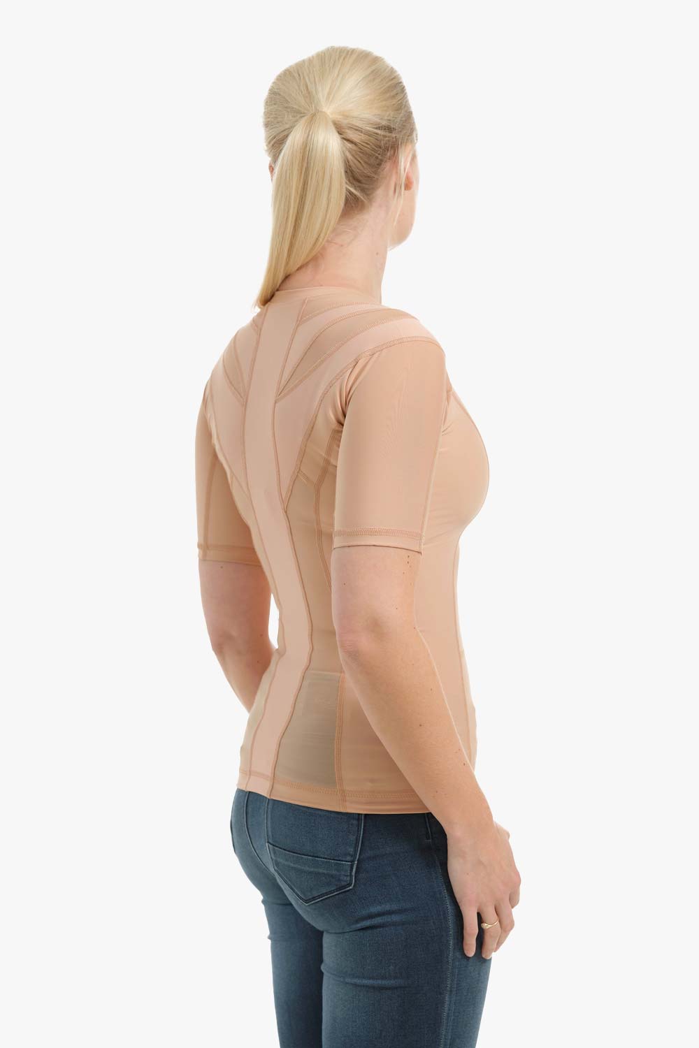 DEMO - Women's Posture Shirt™ Zipper - Nude