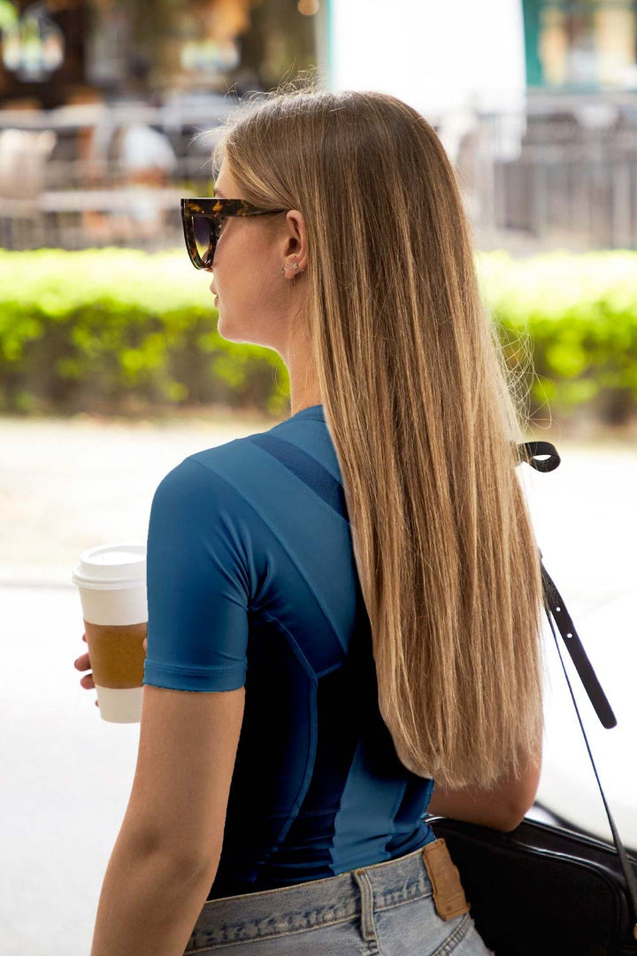 Women's Posture Shirt™ - Bleu