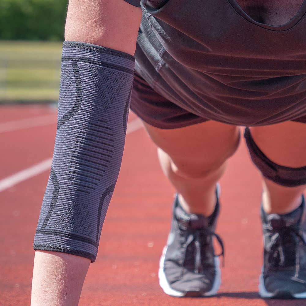 elastische elleboogbrace voor sport en trainen