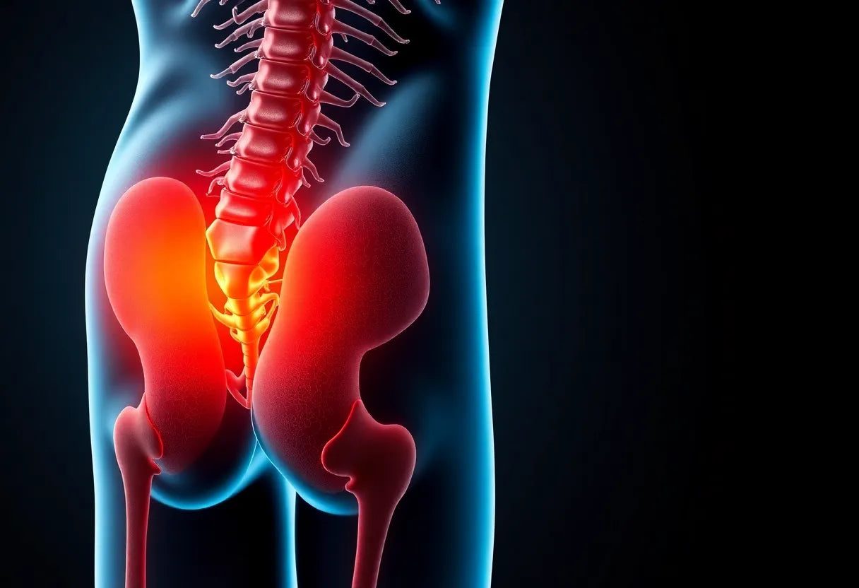 Ontdek de Engelse wereld van ischias: alles over sciatica en pijnverlichting - Illustration