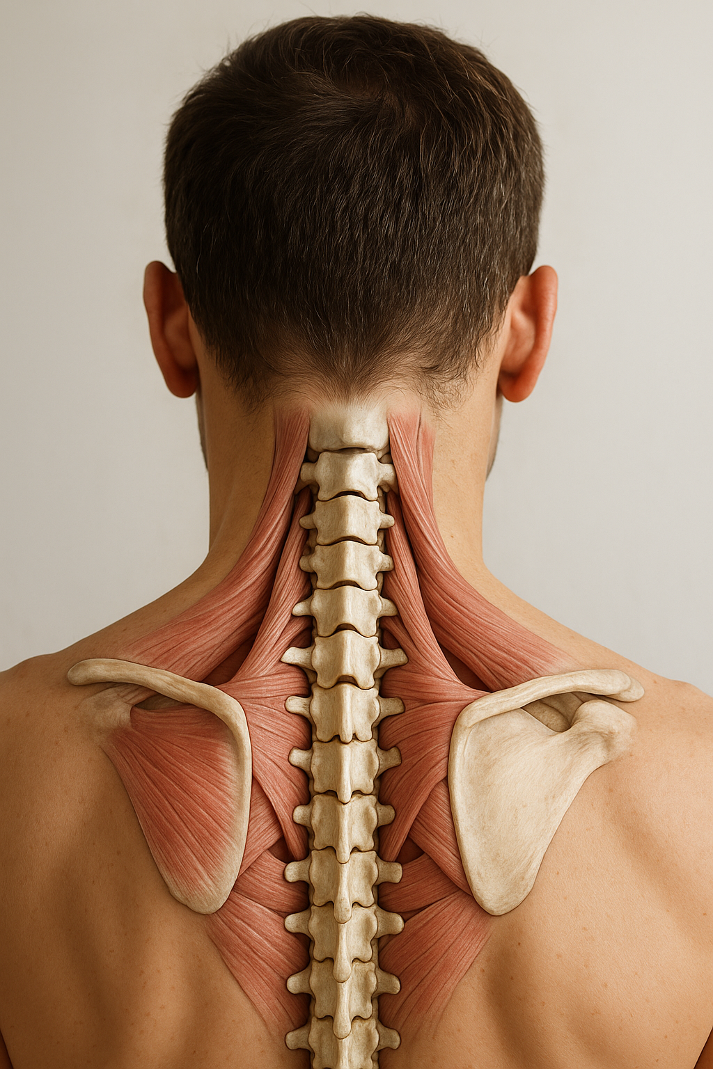 Ontspan je nek: eenvoudige oefeningen voor verlichting en preventie - Illustration