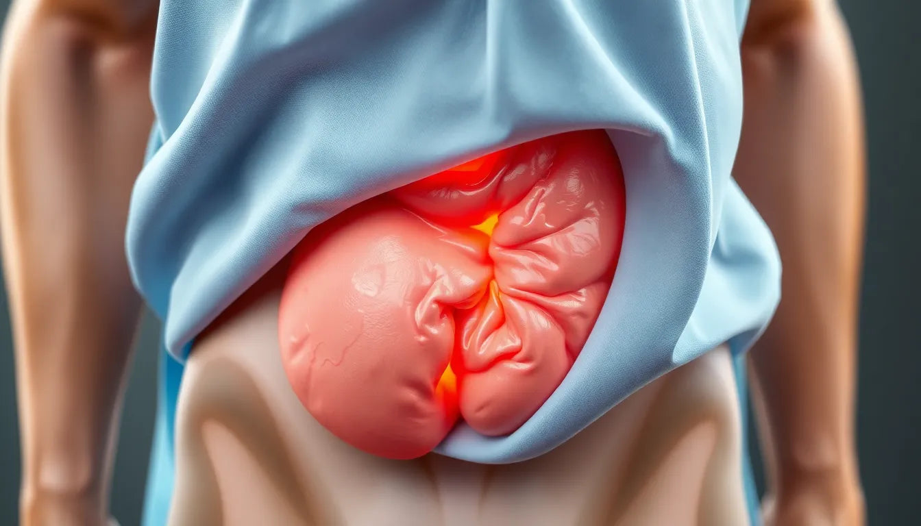 Ontdek de stille signalen van een hernia in de onderrug en wat je eraan kunt doen - Illustration