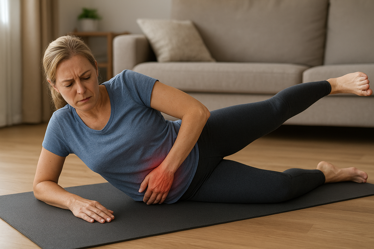 Verlicht je heuppijn: essentiële trochanter bursitis oefeningen voor de oefenlezer - Illustration