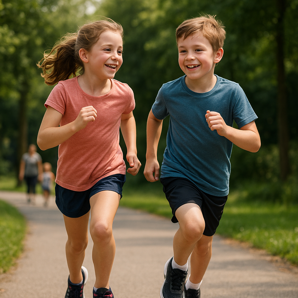 Plezier en gezondheid: waarom hardlopen voor kinderen een winnende combinatie is