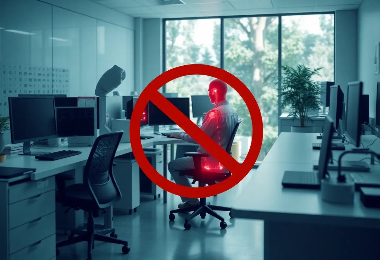 Ontdek de kracht van een ergonomische werkplek die voldoet aan arbo-eisen - Illustration