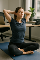 Ontdek hoe yoga je werkdag kan transformeren met meer focus en minder pijn