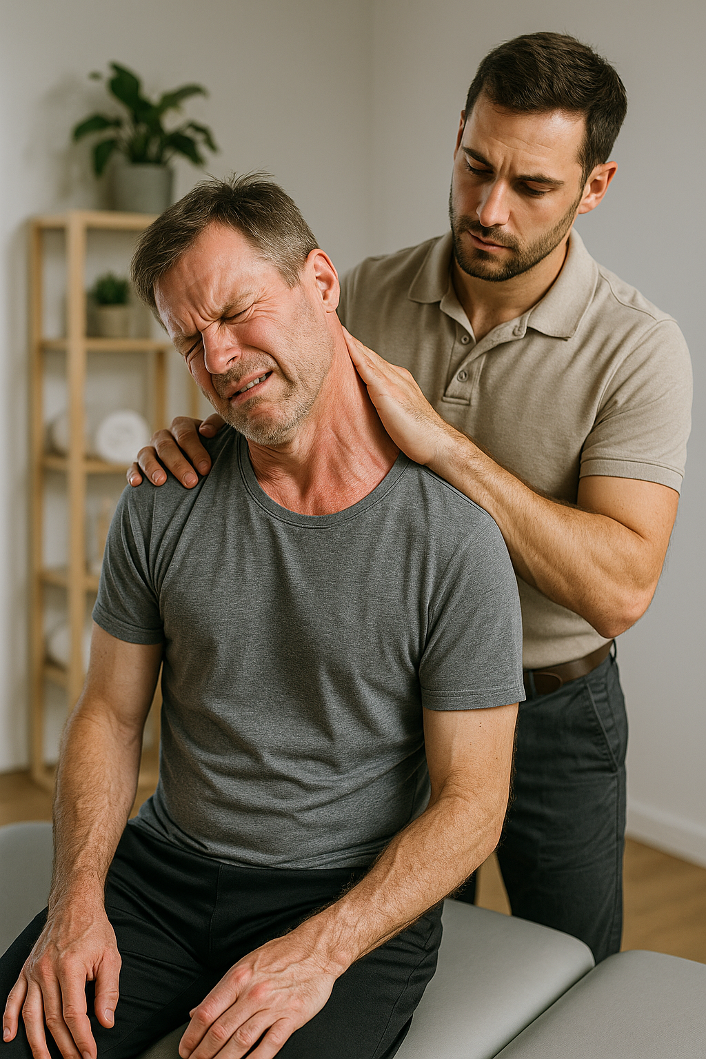 Verlicht nekpijn: ontdek de kracht van torticolis kinesitherapie - Illustration