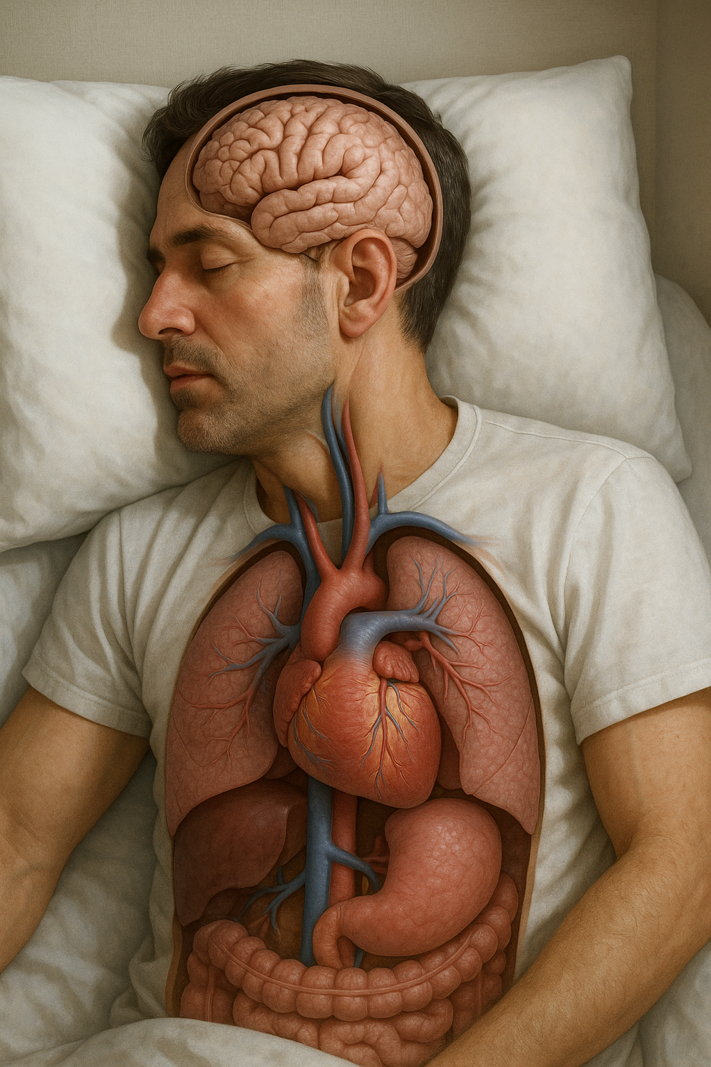 Ontdek de kracht van diepe slaap voor een gezonder leven - Illustration