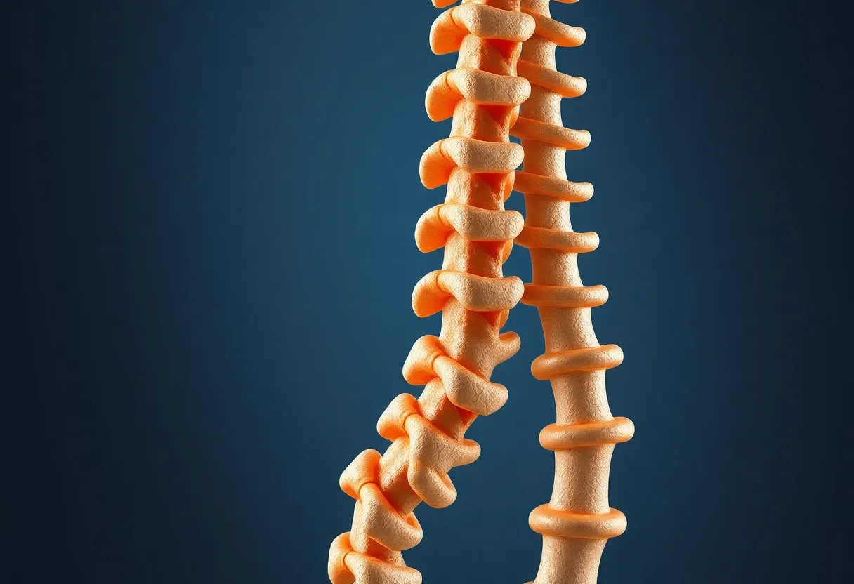Ontdek de fascinerende wereld van de colonne vertébrale anatomie - Illustration