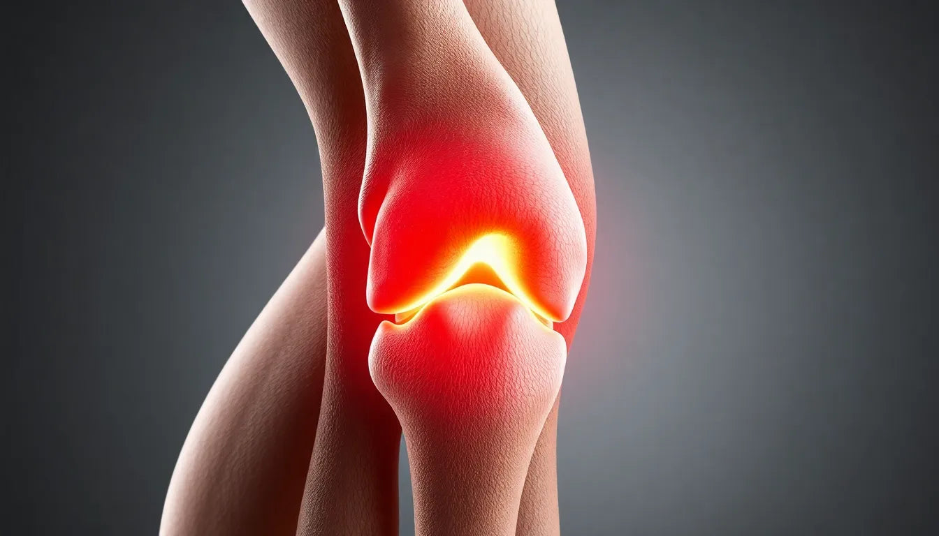 Knieschade door meniscus: van pijn naar herstel met Anodyne - Illustration