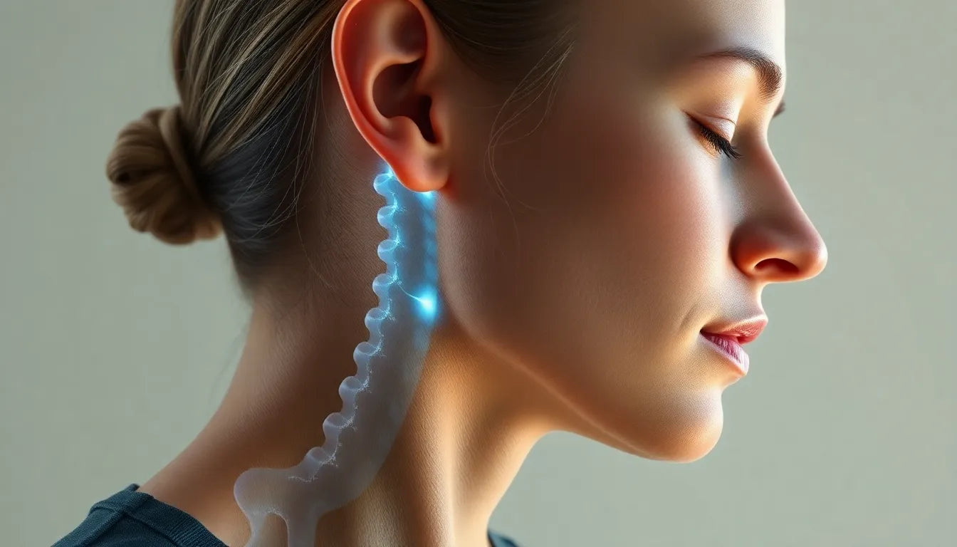 Verlicht nekpijn met effectieve oefeningen voor torticollis - Illustration