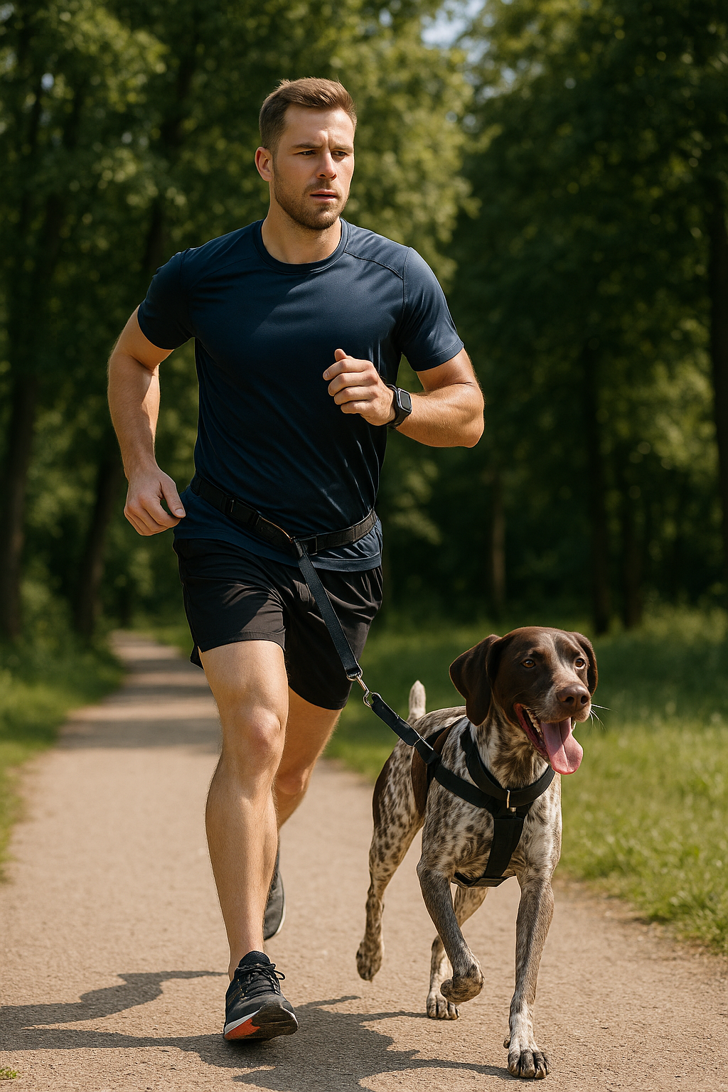 Samen hardlopen met je hond: de ultieme gids voor een gezonde start - Illustration