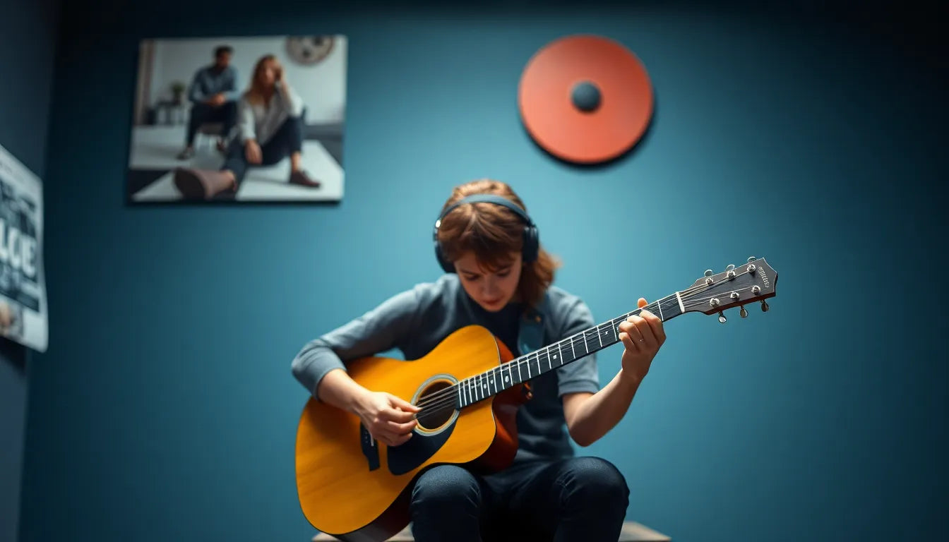 Zonder pijn gitaar spelen: ontdek de juiste houding