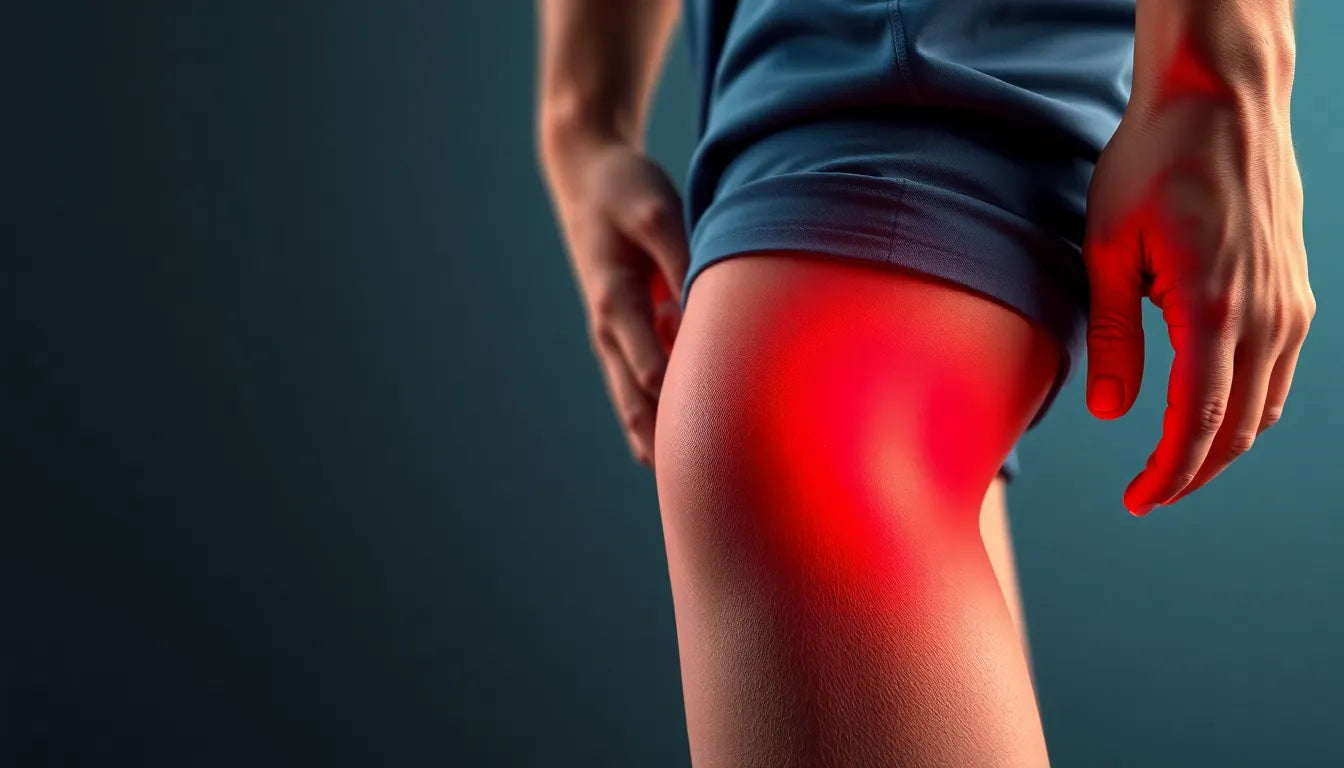 Ontdek hoe je pijn onder de knie kunt verlichten en begrijpen - Illustration