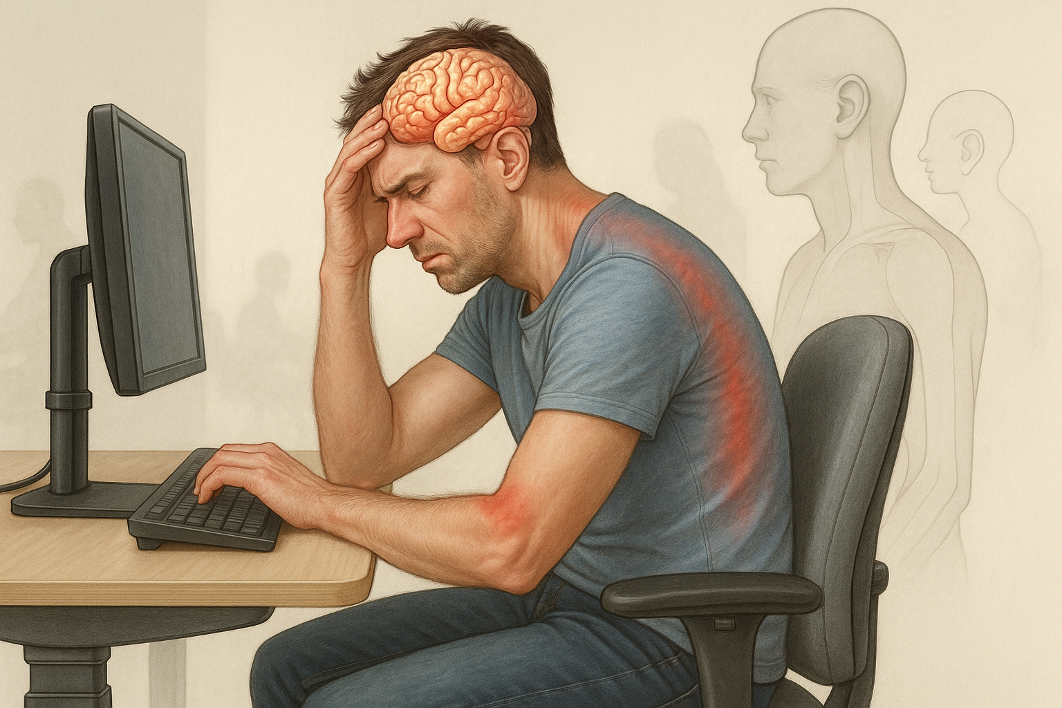Doorbreek de cyclus van mentale vermoeidheid: ontdek de kracht van ergonomie