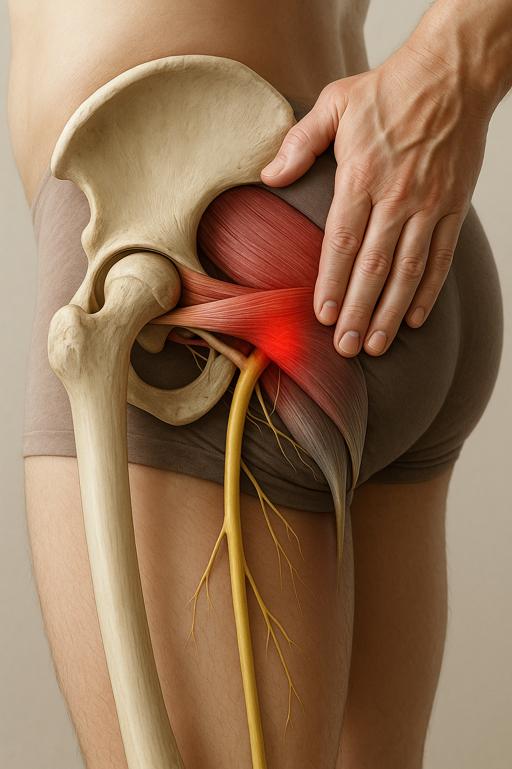 Ontdek de verborgen kracht van de muscle piriforme en verminder pijn effectief - Illustration