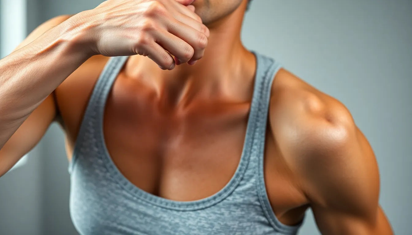 Verlicht spanning: ontdek de kracht van stretch voor nek en schouders - Illustration