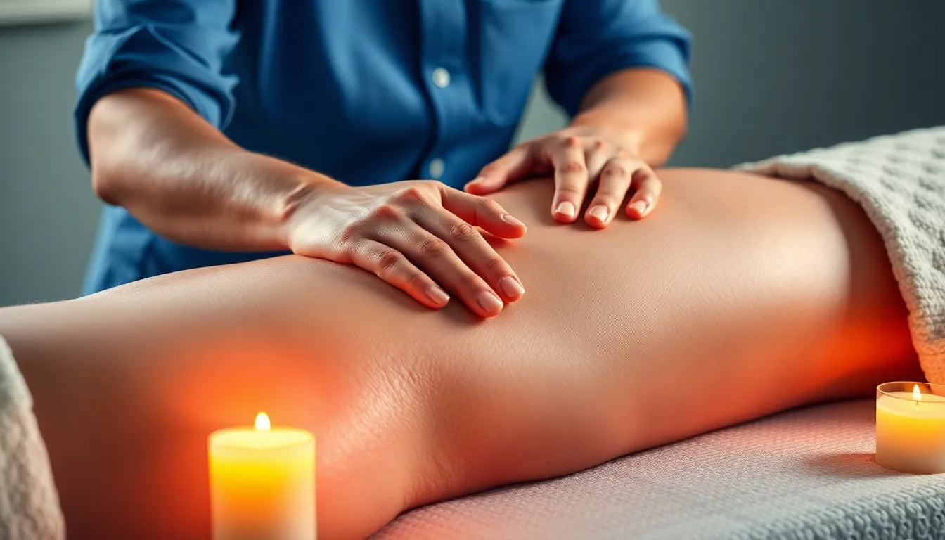 Ontdek de kracht van massage voor verlichting bij rugpijn - Illustration