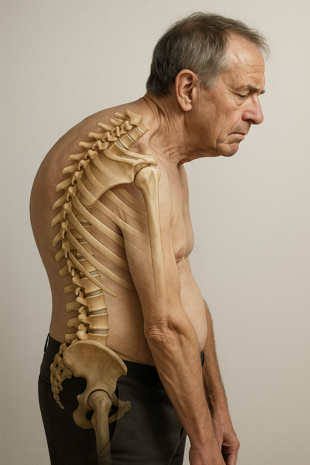 Ronde rug? Ontdek de verborgen impact op je gezondheid en hoe je het kunt verbeteren - Illustration