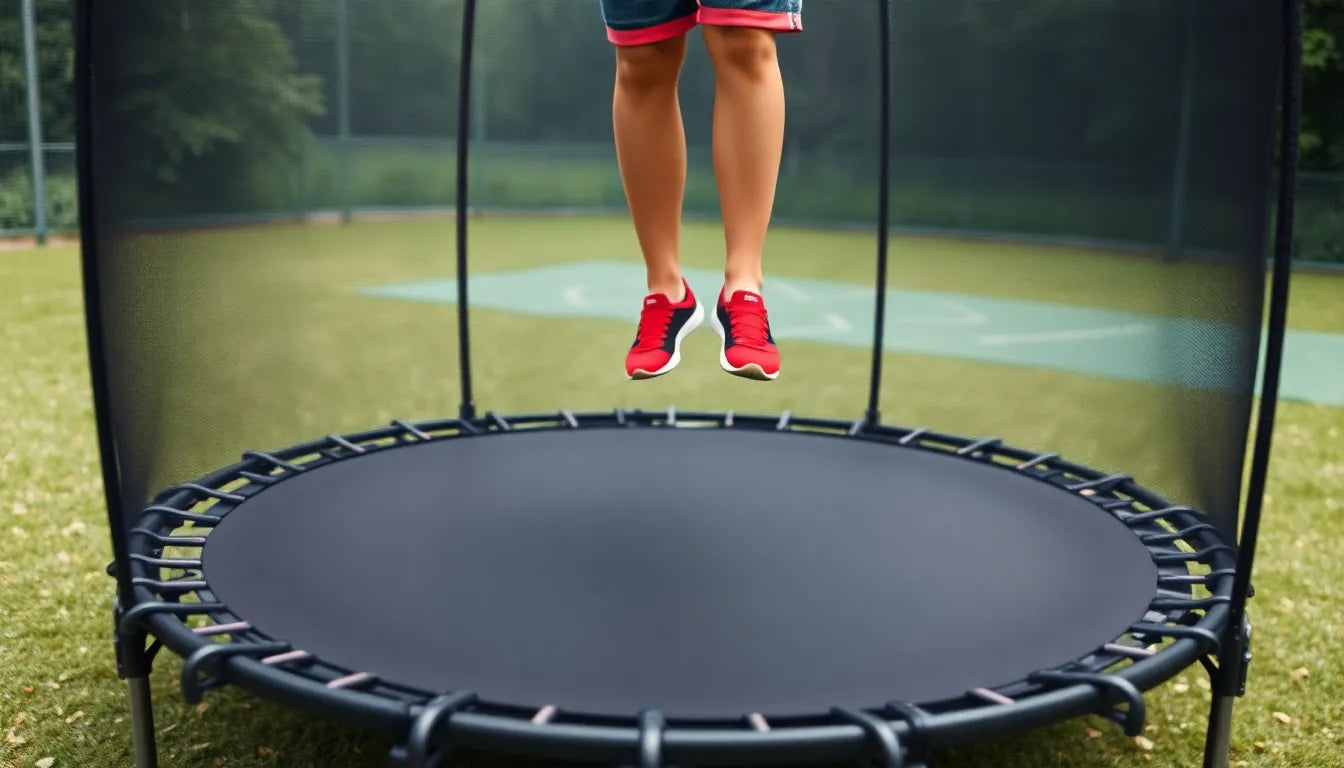 Pijn in de rug na trampolineplezier? Ontdek hoe je weer pijnvrij springt! - Illustration