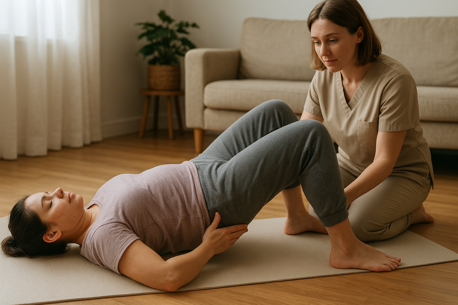 Herstel sneller met bekkenbodemoefeningen na keizersnede: tips voor de oefenlezer