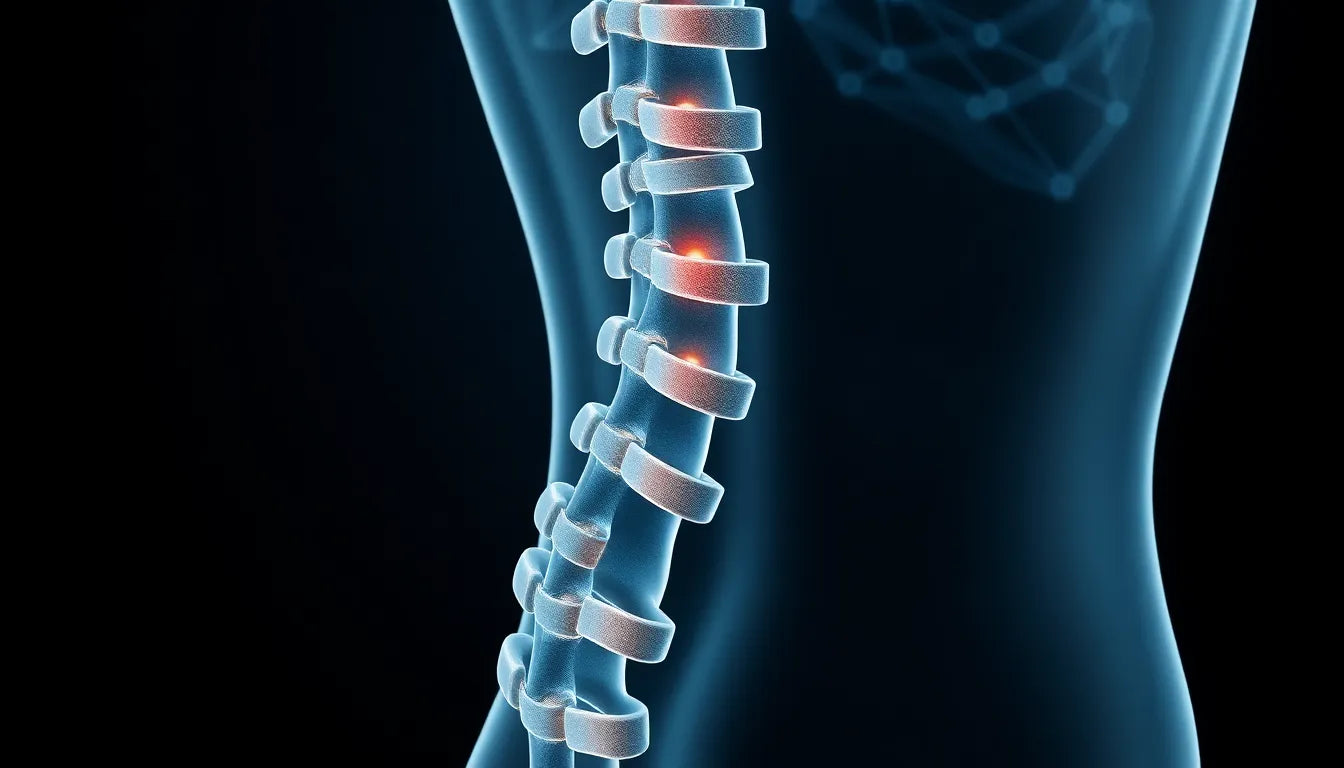 Spondylose: ontdek de verborgen oorzaken van rugpijn en hoe je verlichting vindt - Illustration