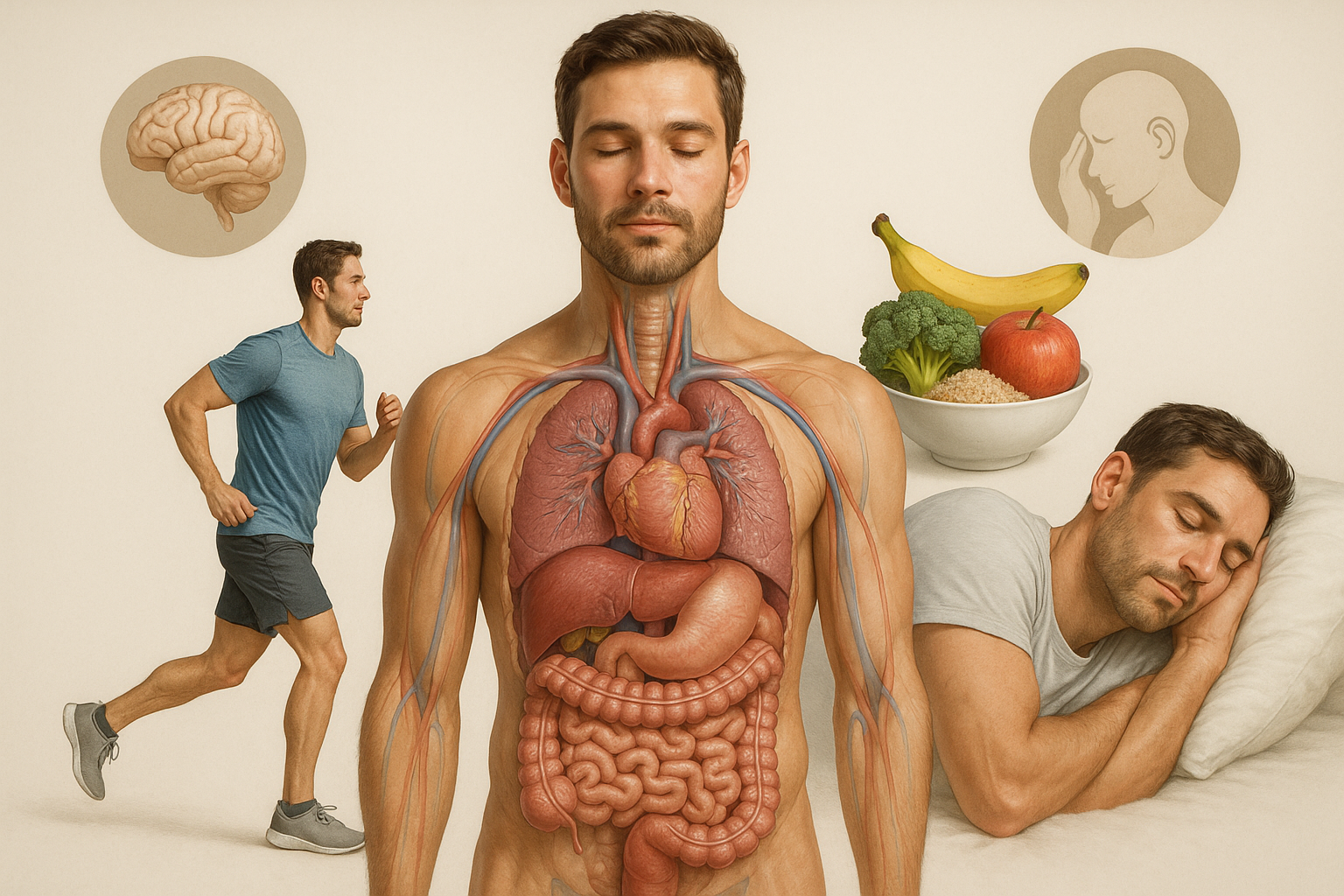Ontdek de kracht van preventief welzijn voor een gezonder leven - Illustration