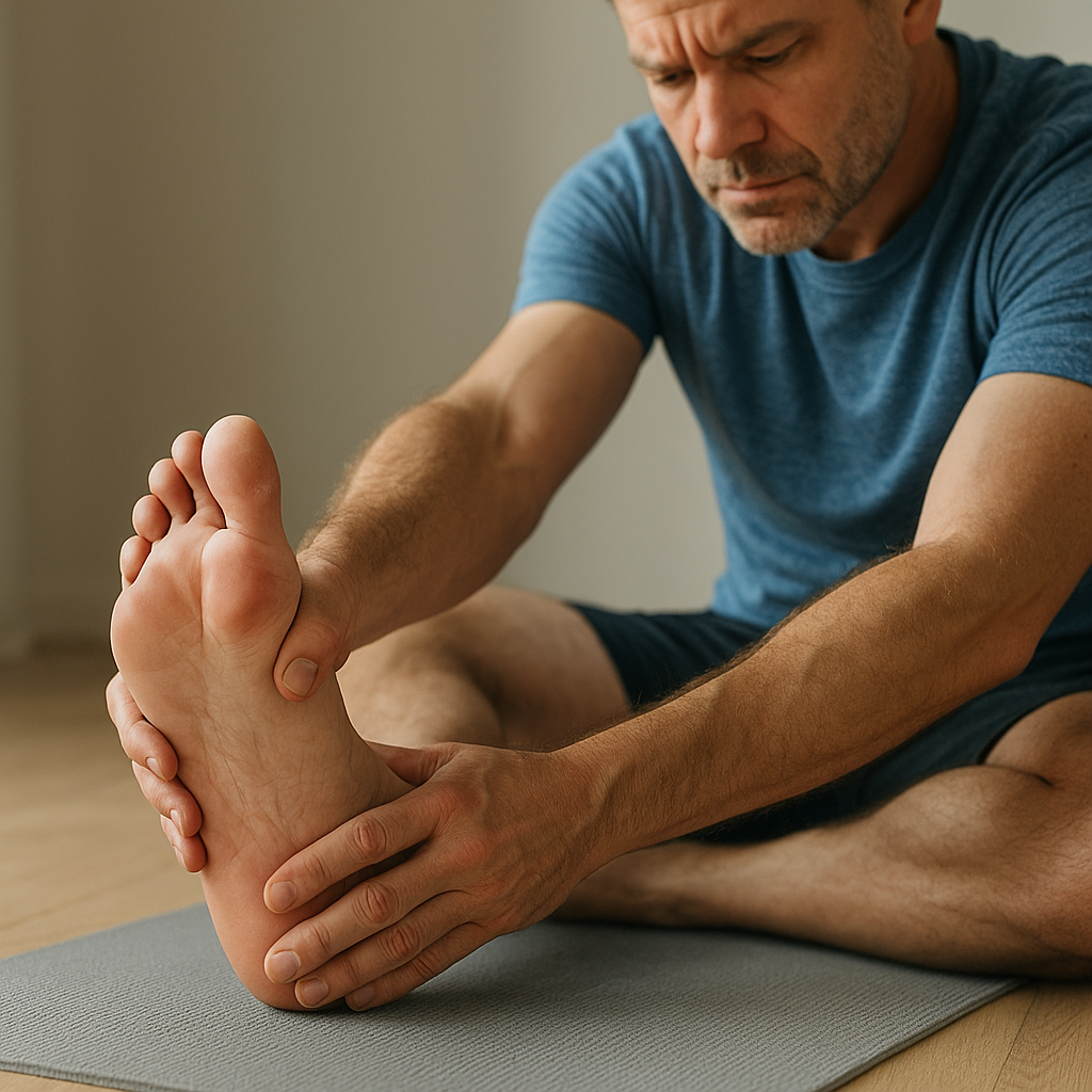 Oefenlezer: ontdek de kracht van plantaire fasciitis rekken voor pijnverlichting