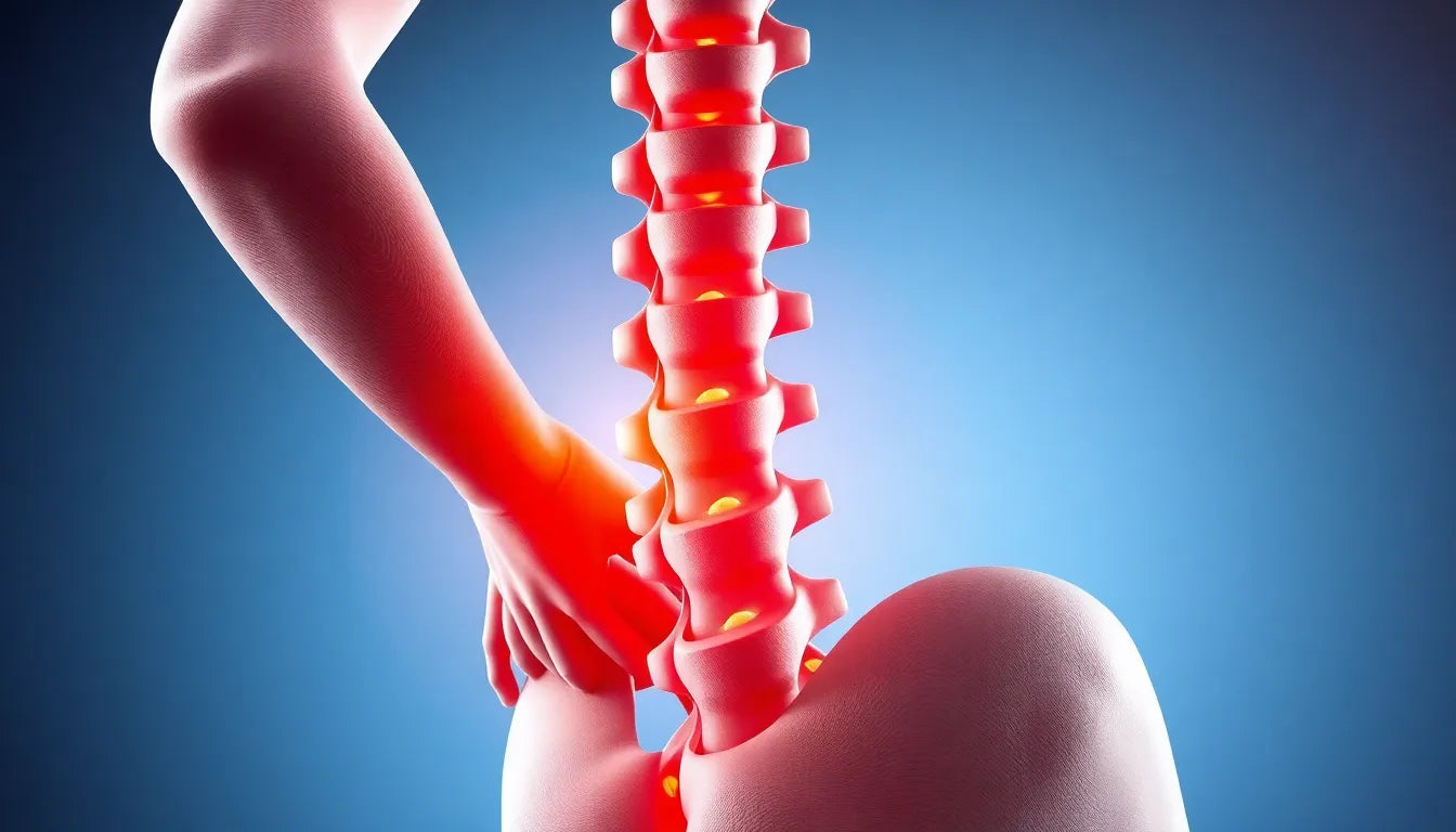 Ontsnap aan de pijn: ontdek oplossingen voor spondylose lombaire - Illustration
