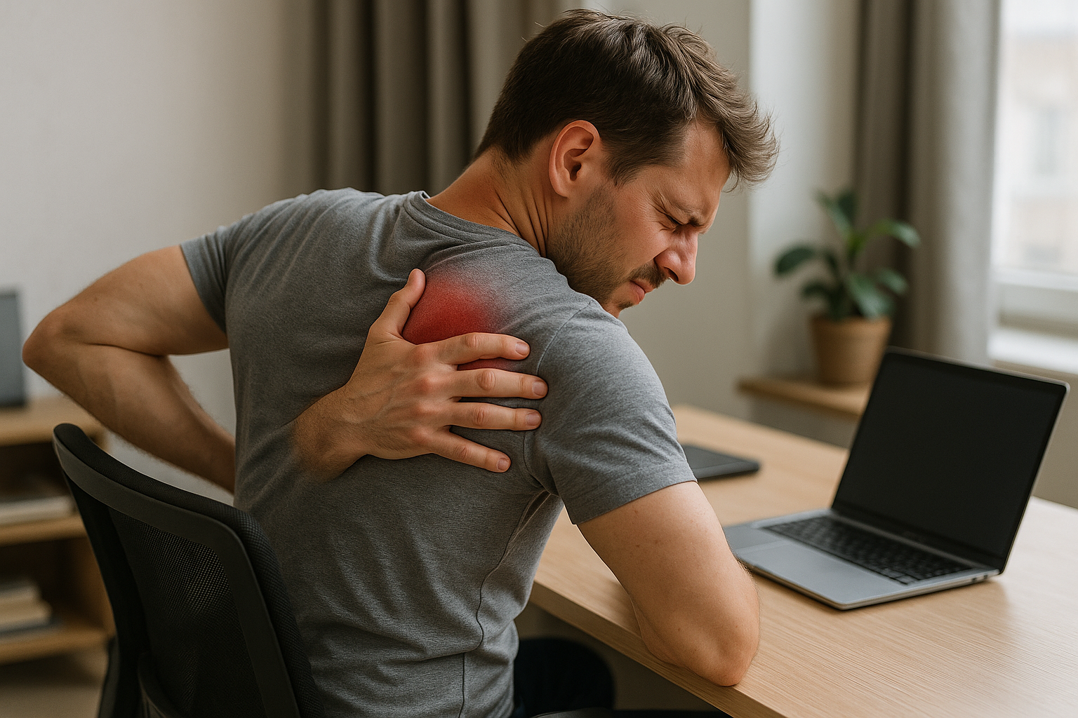Vaarwel rugpijn: ontdek de geheimen voor een gezonde bovenrug - Illustration
