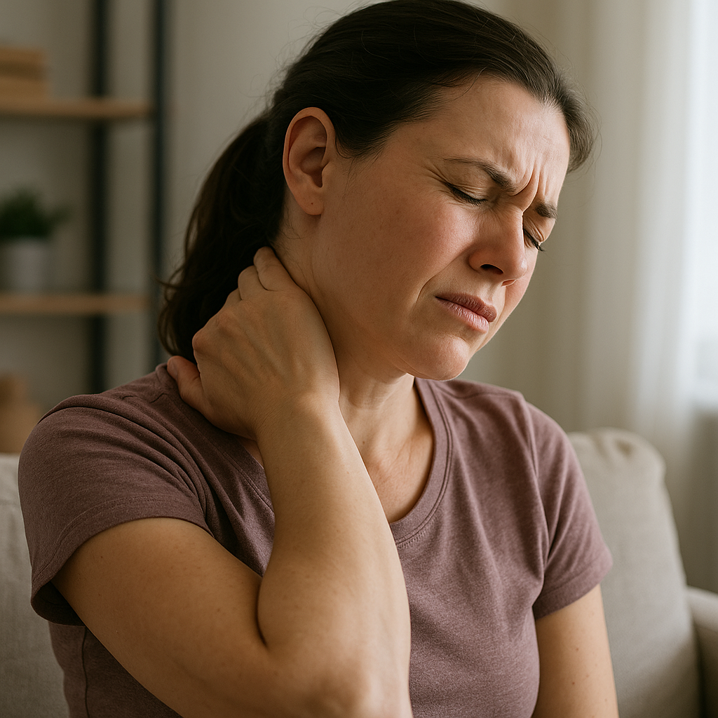 Verlicht je stijve nek: ontdek effectieve oplossingen voor torticolis - Illustration