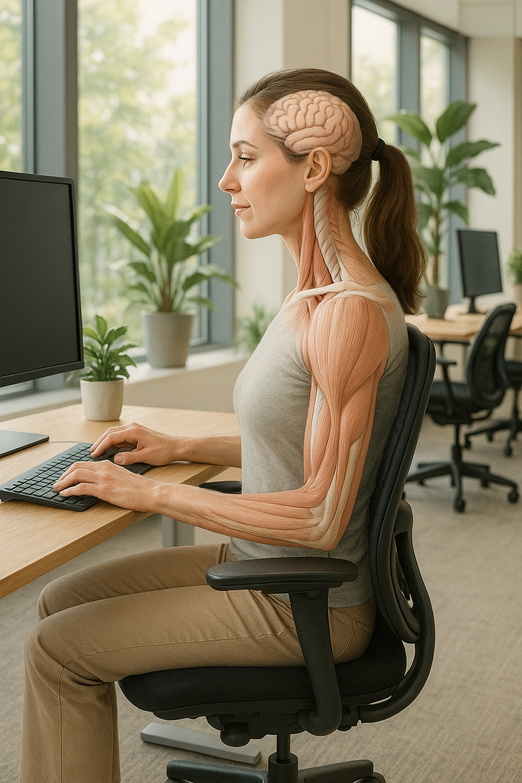 Creëer je ideale fysieke werkomgeving en boost je welzijn en productiviteit - Illustration