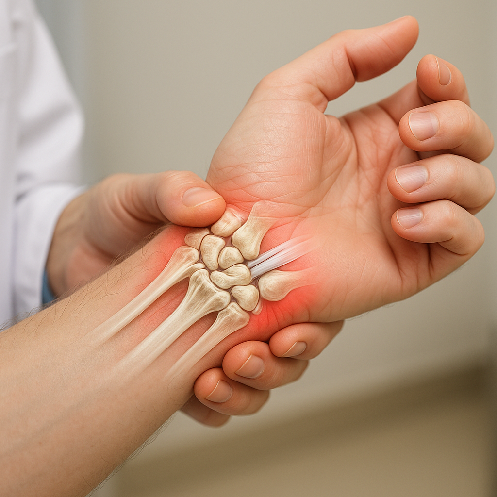 Ontdek de verborgen oorzaken van poignet douleur en hoe je ze kunt verlichten - Illustration