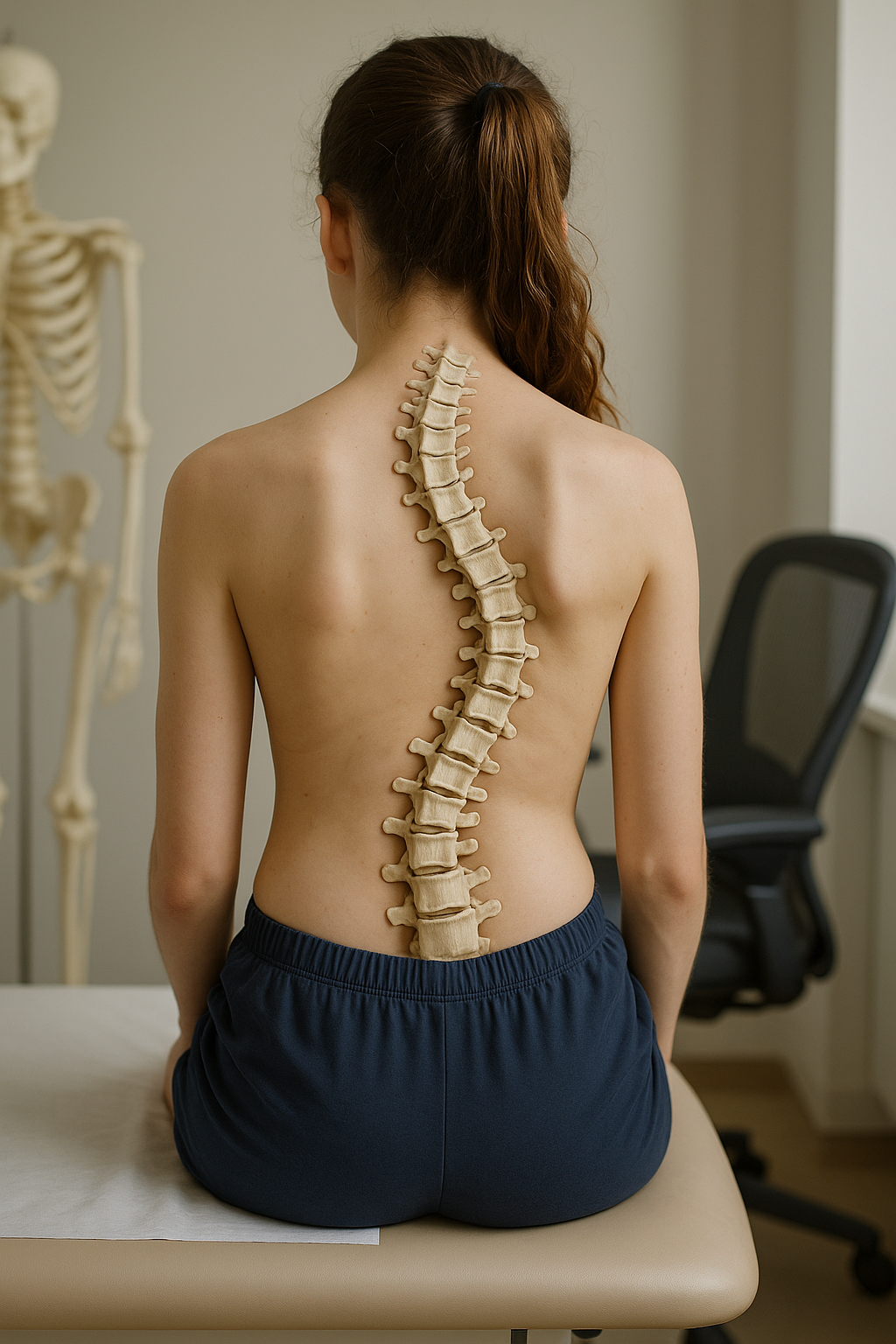 Scoliose: ontdek hoe ergonomie je rug kan ondersteunen - Illustration