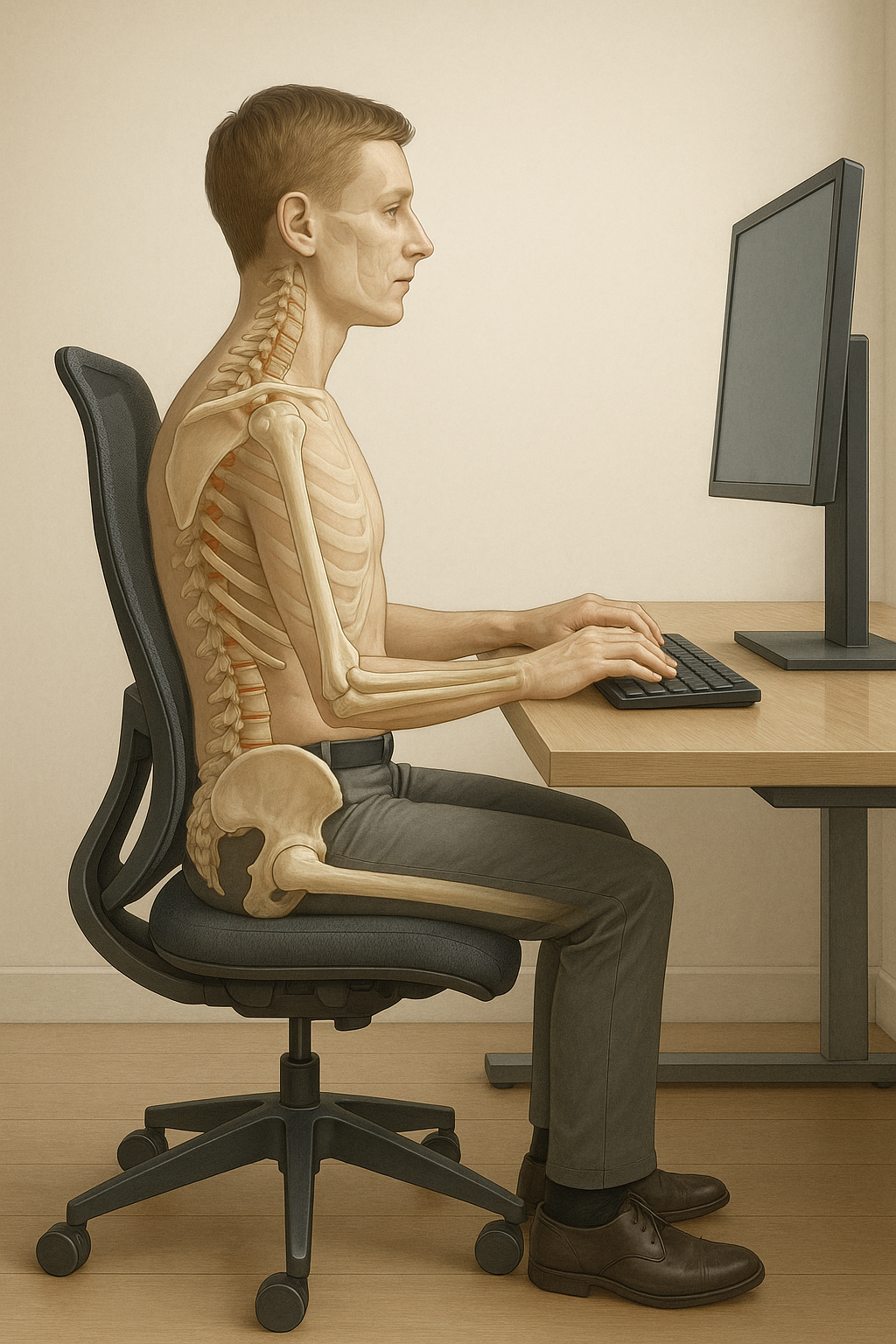 Zit Slim: Ontdek de Geheimen van een Ergonomische Zithouding